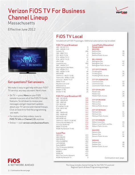 verizon fios channel packages pdf.